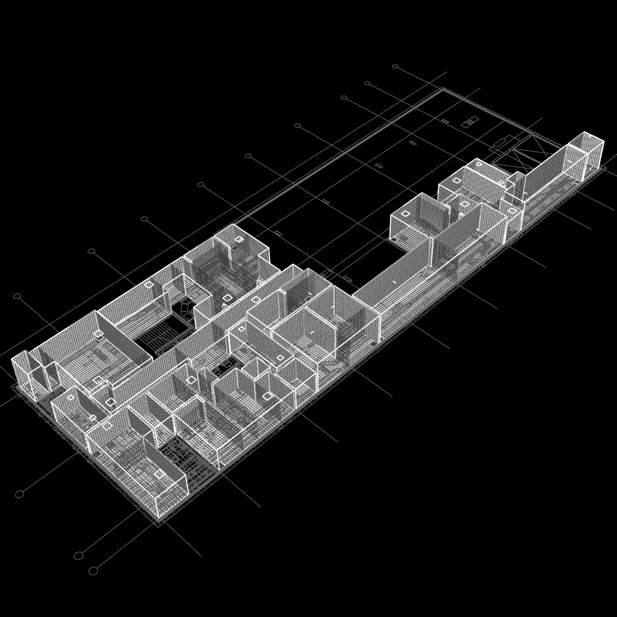 Subterranean accommodation smoke clearance CFD output